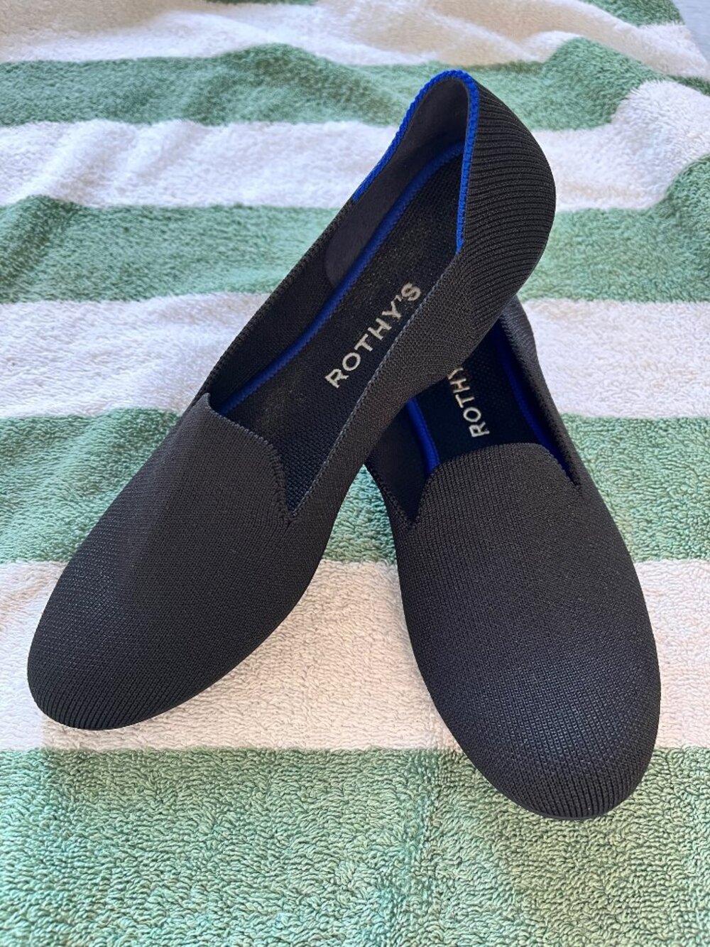 Rothy's The Almond Loafer - Black - Size 8